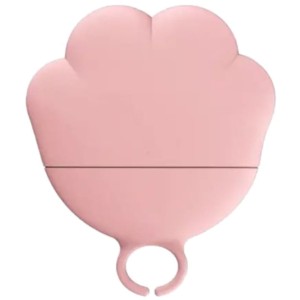 Cloche à boîte en silicone Lovely Paw Rose