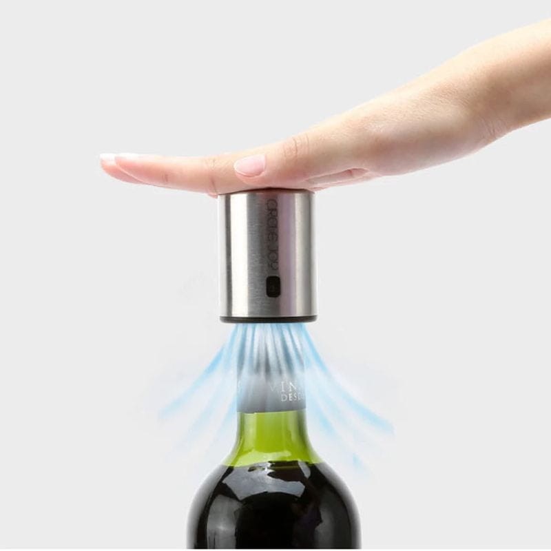 Rolha para Garrafa de Vinho Xiaomi Circle Joy Prateado - Item2