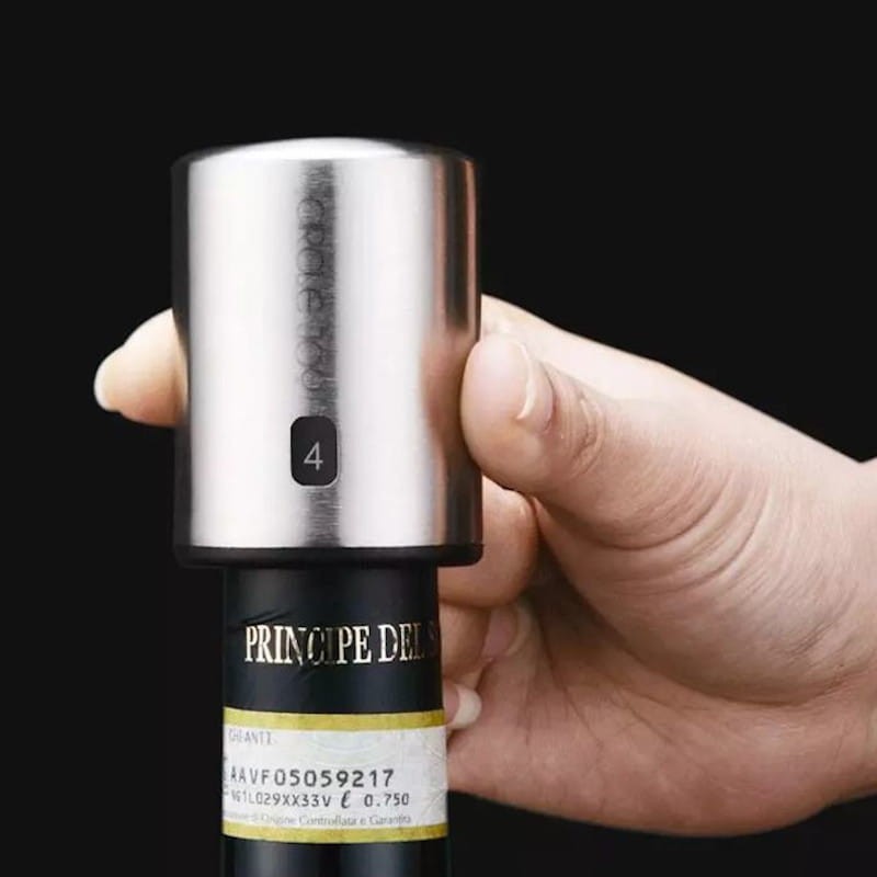Rolha para Garrafa de Vinho Xiaomi Circle Joy Prateado - Item3