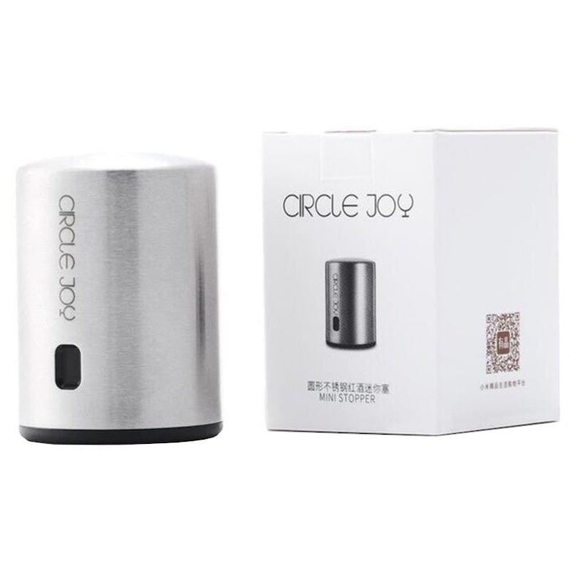 Rolha para Garrafa de Vinho Xiaomi Circle Joy Prateado - Item7