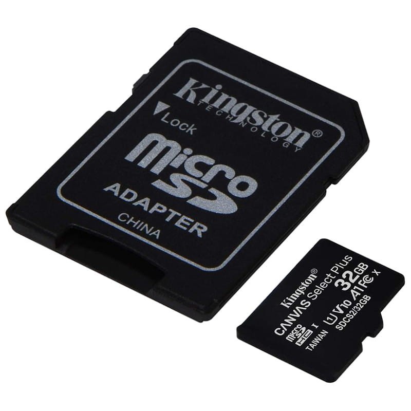 Kingston Canvas Select Plus MicroSDXC 32 GB Classe 10 UHS-I + Adaptador - Item1