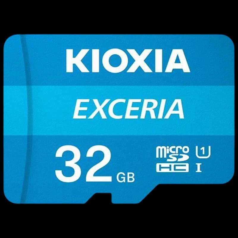Kioxia Exceria MicroSDHC 32 Go Classe 10 UHS-I + Adaptateur