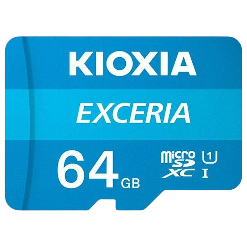 Kioxia Exceria MicroSDXC 64GB Classe 10 UHS-I + Adaptador - Item