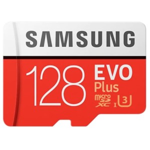 Samsung MicroSDXC EVO Plus 2020 128 Go Classe 10 UHS-I + Adaptateur