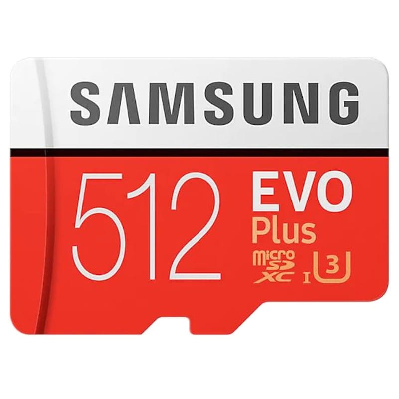 Samsung MicroSDXC EVO Plus 2020 512 Go Classe 10 UHS-I + Adaptateur