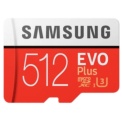 Samsung MicroSDXC EVO Plus 2020 512GB Class 10 UHS-I + Adapter - Item