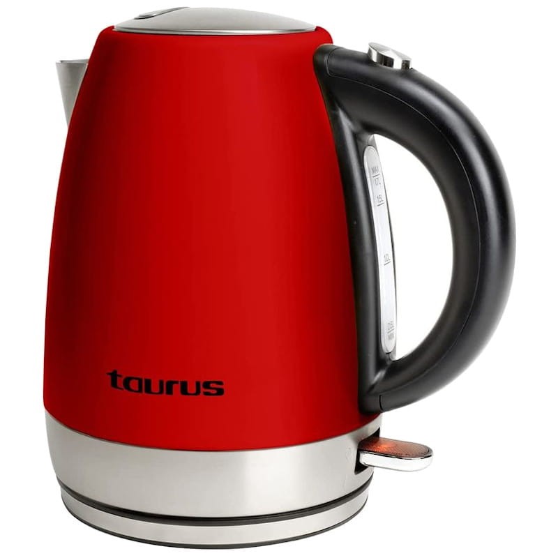 Bouilloire électrique Taurus Vintage Red 2200W 1,7L Rouge