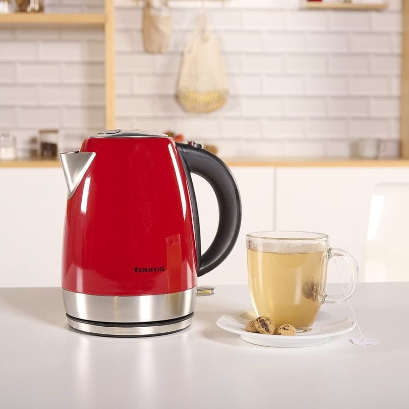 Bouilloire électrique Taurus Vintage Red 2200W 1,7L Rouge