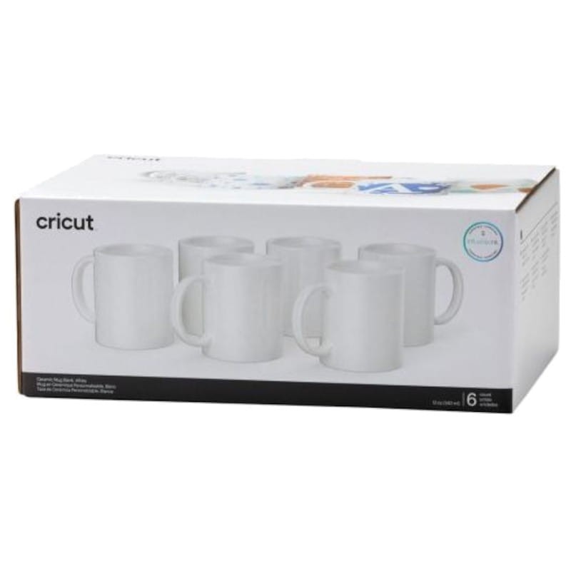 Tasses Cricut (2008942) 340 ml 6 Tasses Blanc - Ítem5