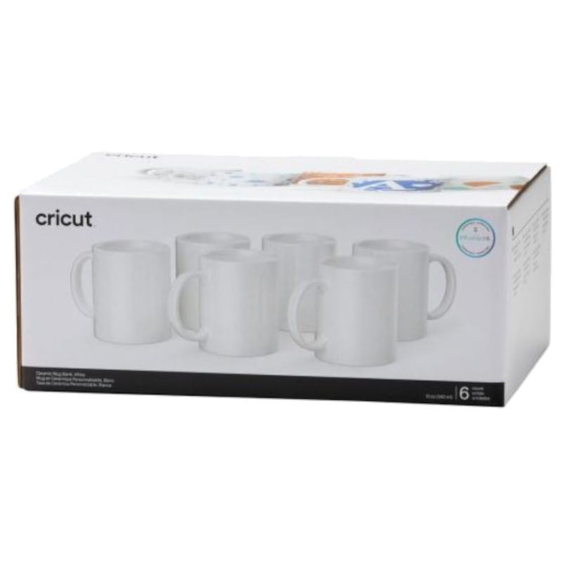 Tazas Cricut (2008942) 340 ml 6 Tazas Blanco - Ítem5