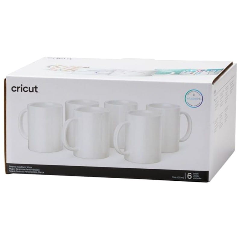 Tazas Cricut (2008944) 425 ml 6 Tazas Blanco - Ítem6