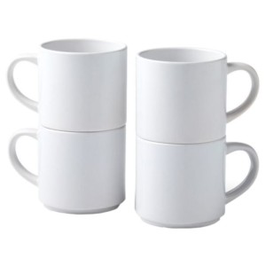 Tasses Cricut (2009392) 300 ml 4 tasses Blanc