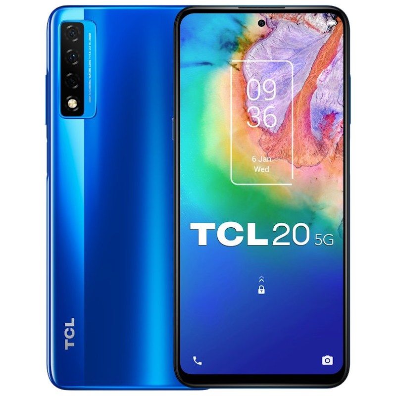 TCL 20 5G 6 Go/256 Go Bleu - Ítem