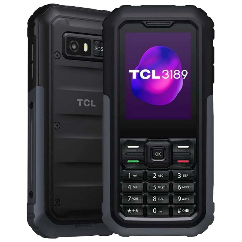 Téléphone portable rugged TCL 3189 Gris - Ítem
