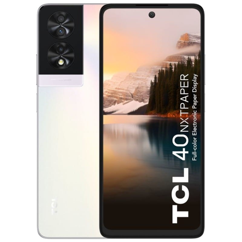 TCL 40 NXTPAPER 4G 8GB/256GB Blanco Perla - Teléfono móvil - Ítem