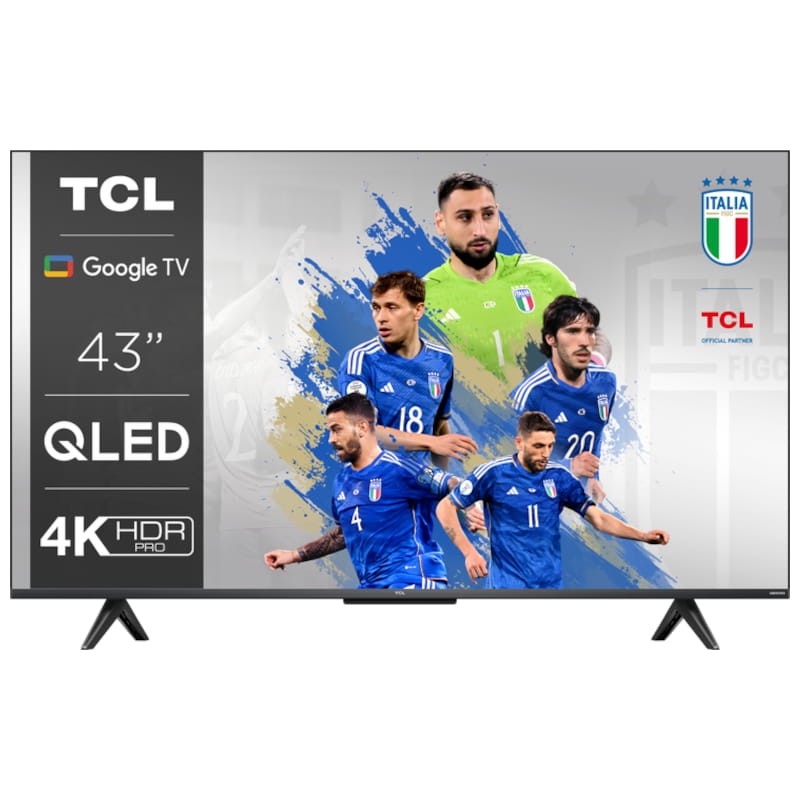 TCL 43C631 43 QLED 4K Ultra HD Smart TV Titanium - Televisão - Item