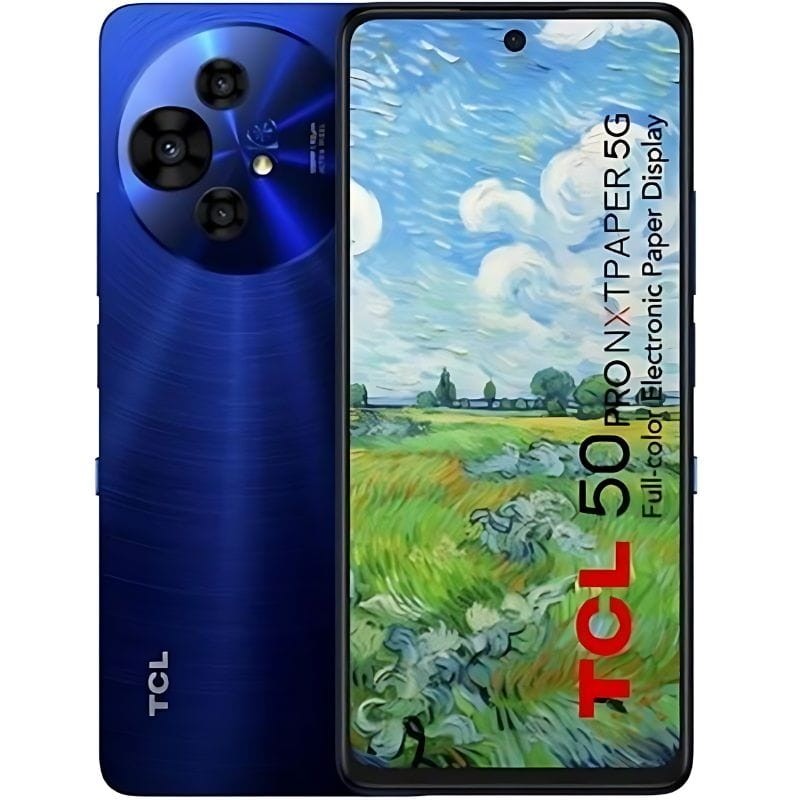 TCL 50 PRO NXTPAPER 5G 8GB/512GB Azul Medianoche - Teléfono móvil - Ítem