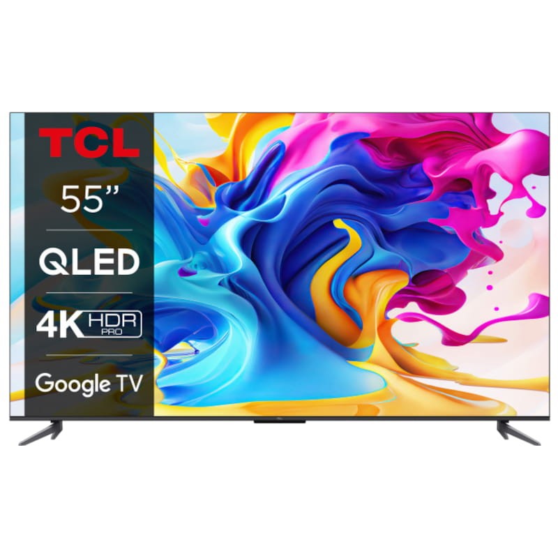 TCL 55C649 55 QLED 4K Ultra HD Smart TV WiFi Titanio - Televisor - Ítem