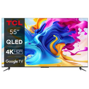 TCL 55C649 55 QLED 4K Ultra HD Smart TV WiFi Titane - Télévision