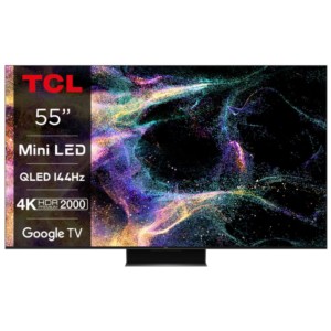 TCL 55C845 75 4K Ultra HD Smart TV Noir - Télévision