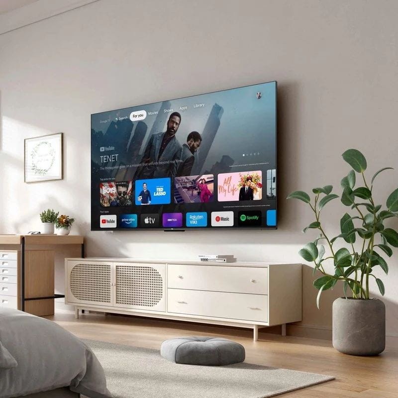 TCL 55P631 55 4K Ultra HD Smart TV Google TV WiFi Negro - Televisor - Ítem4