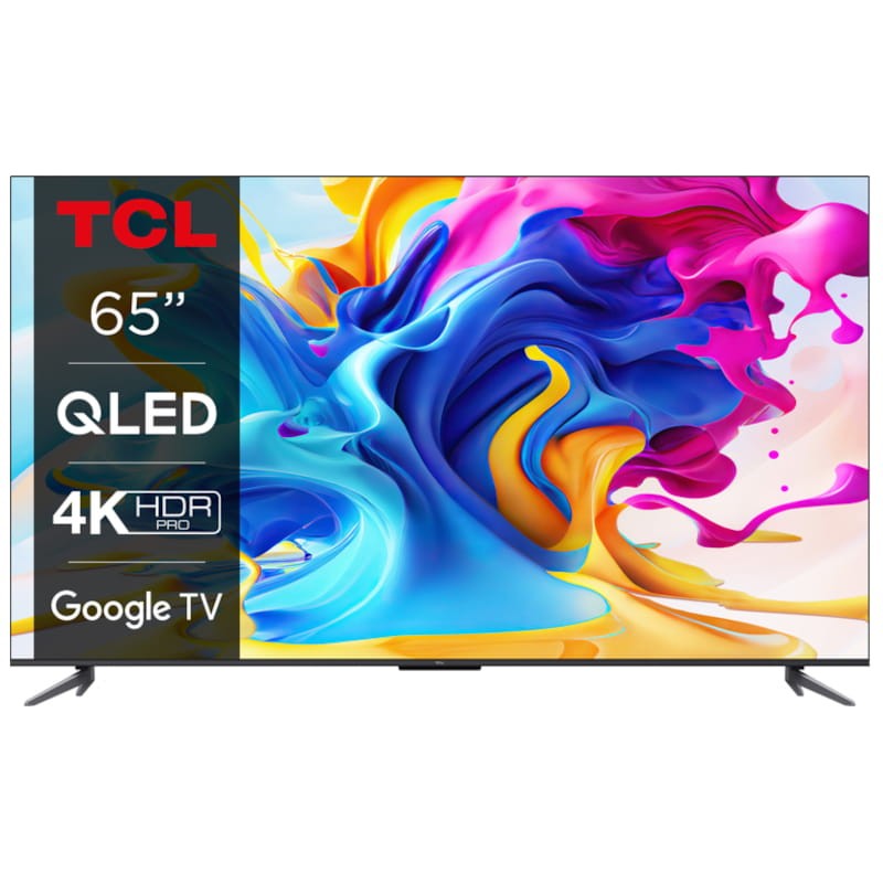 TCL 65C649 65 polegadas Painel QLED Ultra HD 4K Smart TV