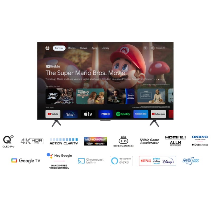 TCL C65 Série 55C655 55 4K Ultra HD Smart TV Wifi Titanium - Televisão - Item7
