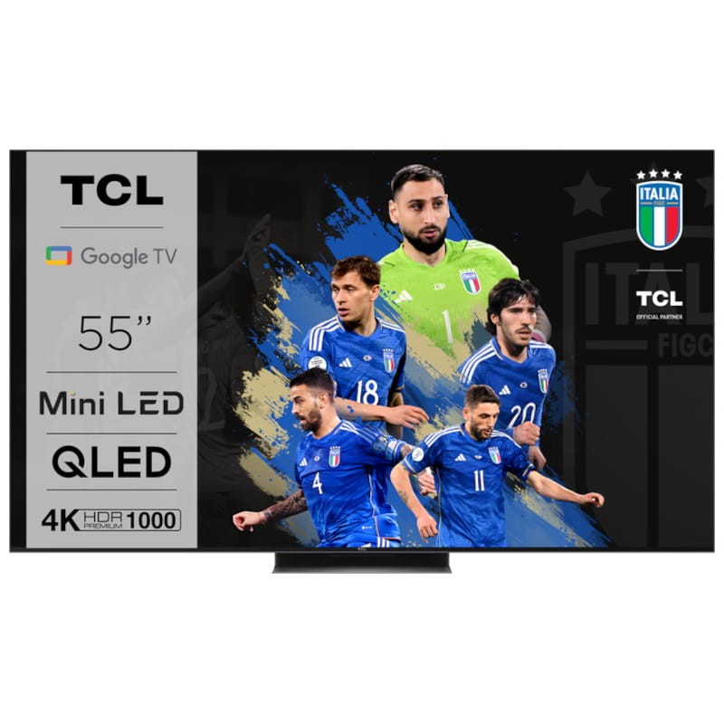 TCL C83 Series 55C835 55 QLED 4K Ultra HD Smart TV WiFi Noir - Téléviseur - Ítem