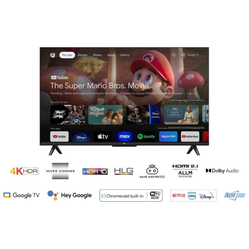 TCL P61 Series 43P61B 43