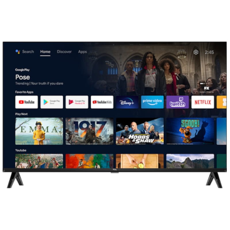 TCL S54 Series 32S5400AF 32 Full HD Smart TV WiFi Negro - Televisor - Ítem