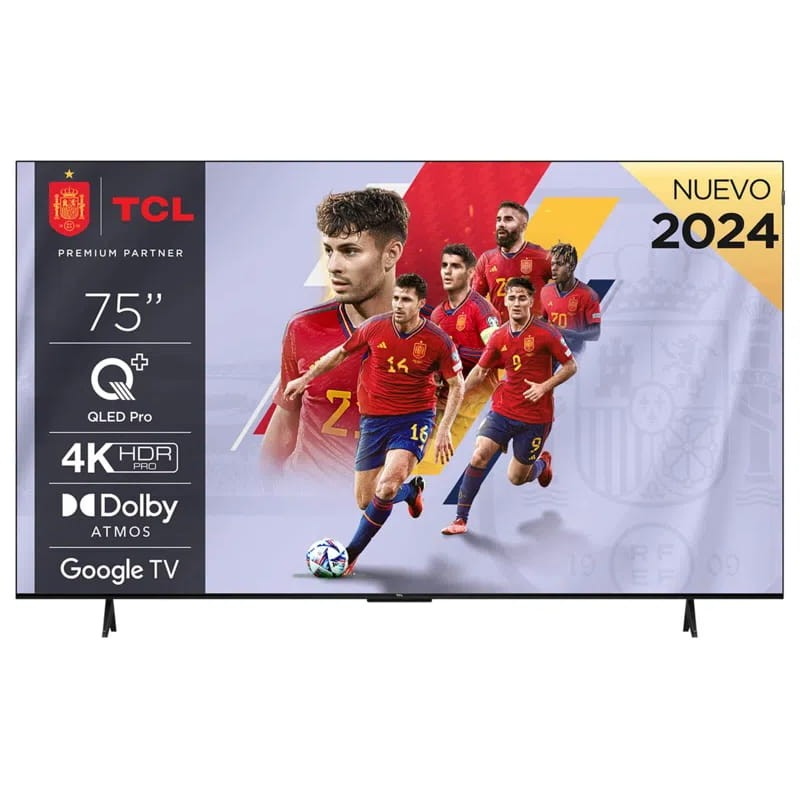 TCL T7B 75T7B 75 4K Ultra HD Smart TV Wifi Titanio - Televisor - Ítem