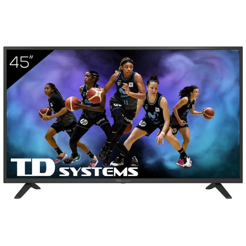 TD Systems K45DLJ12US - Televisão 45 4K UHD Smart TV Wi-Fi Preto - Item