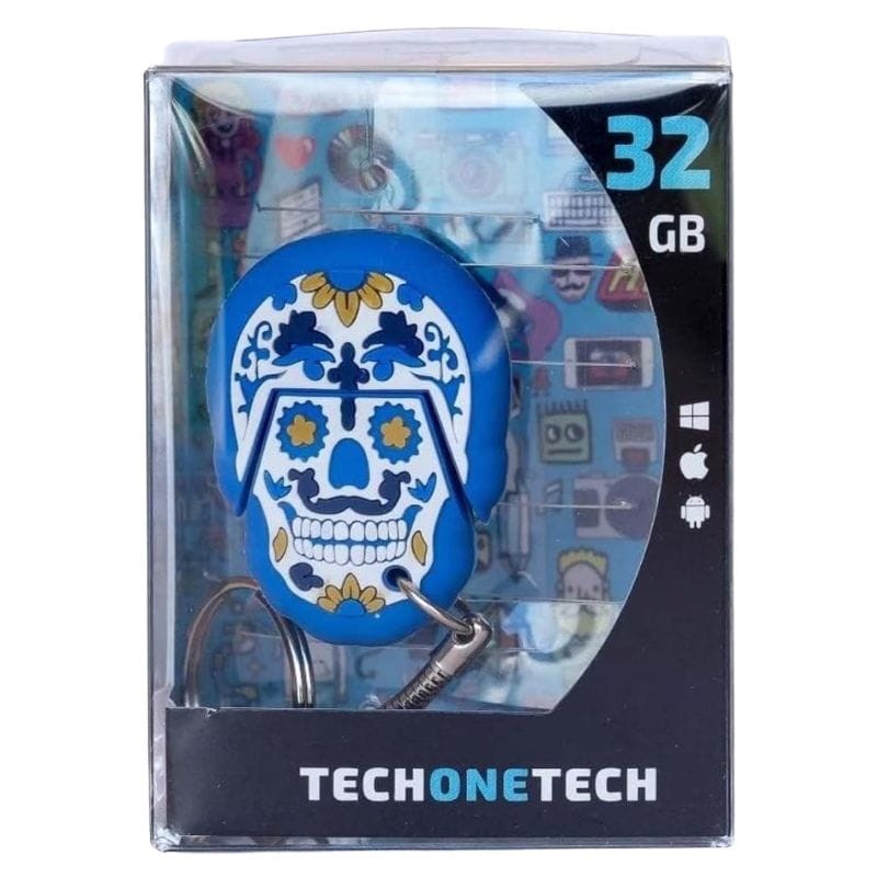Tech One Tech Calavera Blue Monday USB 2.0 - Unidade Flash - Item2