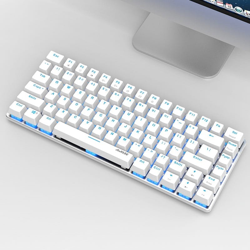 Clavier Mécanique Ajazz AK33 Blanc Switch Bleu - Ítem6