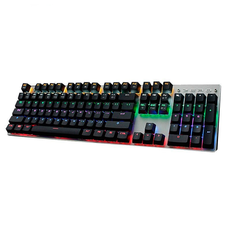 Teclado Color Mecánico MeToo Zero RGB 104 Teclas