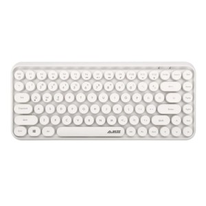 Teclado de Membrana sem fio Ajazz 308i Branco