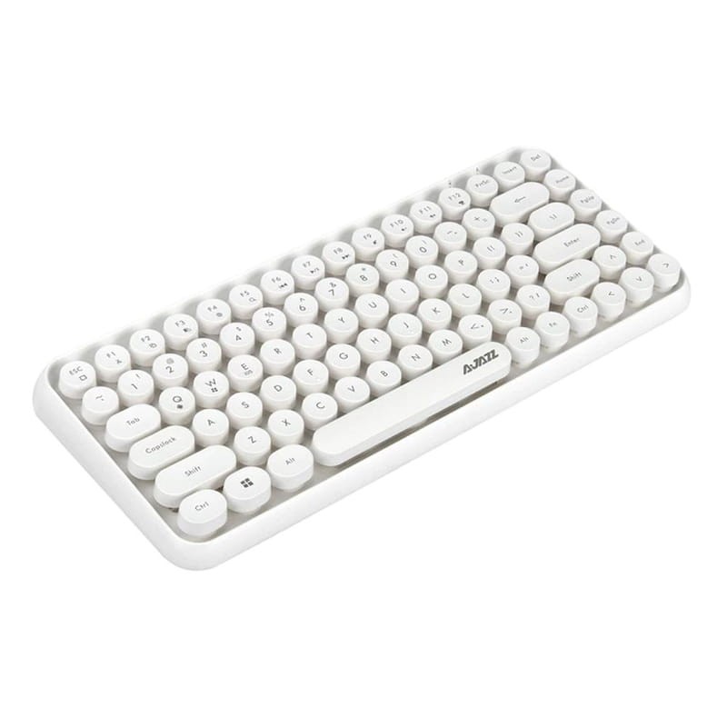 Teclado de Membrana sem fio Ajazz 308i Branco - Item1
