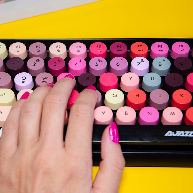 Clavier Bluetooth Ajazz 308i Macaron - Ítem5