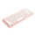 Teclado de membrana sem fio Ajazz 308i Rosa - Item1