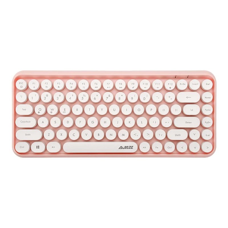 Teclado de membrana sem fio Ajazz 308i Rosa - Item
