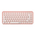 Teclado de membrana sem fio Ajazz 308i Rosa - Item
