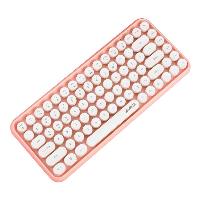 Teclado de membrana sem fio Ajazz 308i Rosa - Item3
