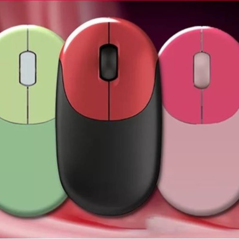 Kit clavier Bluetooth 86 touches + souris rose QW02 - Ítem2