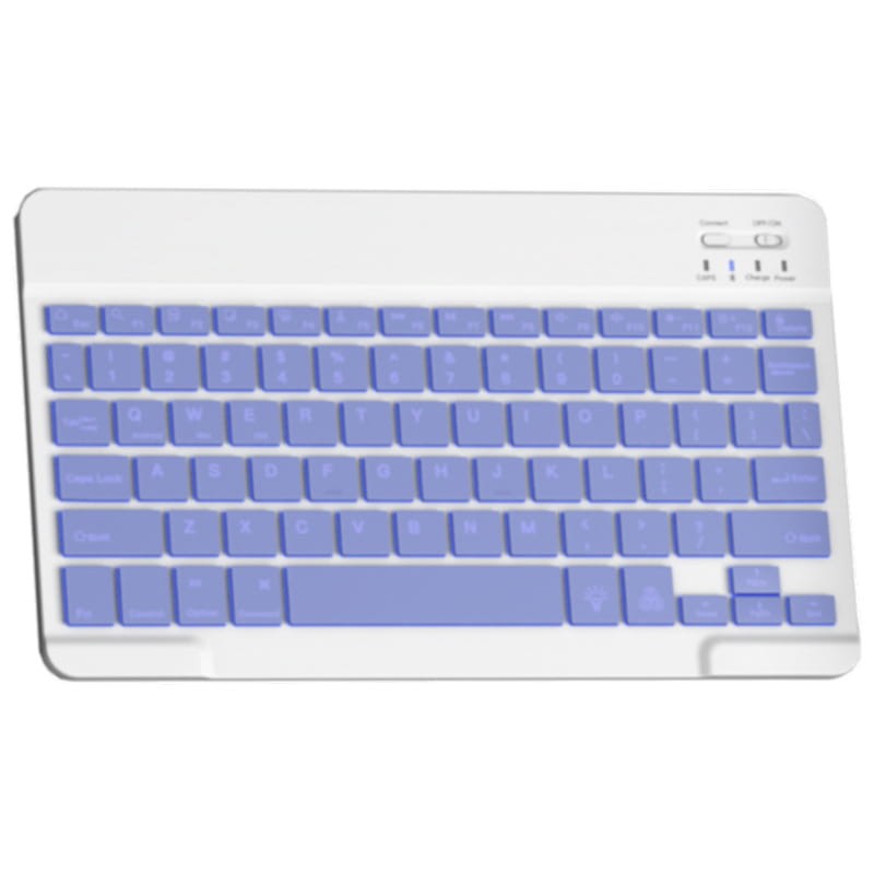 Clavier Universel 10 Pouces Rétroéclairé Violet - Clavier Bluetooth pour Tablettes - Ítem