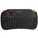 Teclado Bluetooth Viboton S1 Touchpad + Air Mouse - Teclado americano (sin letra ñ), tamaño mini, touchpad táctil, receptor inalámbrico USB, autonomía 4 horas, smart tv, android tv, función air mouse - Ítem
