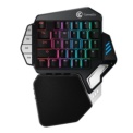 Teclado Gaming Bluetooth Gamesir Z1 One Hand online - Conexión Bluetooth con Smartphones - Conexión por Cable para PC - Teclas Rerogramables - Retroiluminación RGB - Conectar Ratón - Switch Rojo - Tecnología Battledock - Fortnite - PUBG - Ítem
