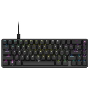 Teclado para jogos Corsair K65 Pro Mini RGB USB Preto