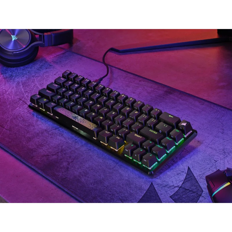 Teclado Gaming Corsair K65 Pro Mini RGB USB Negro - Ítem1