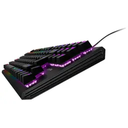 Energy Sistem ESG K6 Mechanik RGB USB Teclado para jogos Preto Vista frontal lado direito