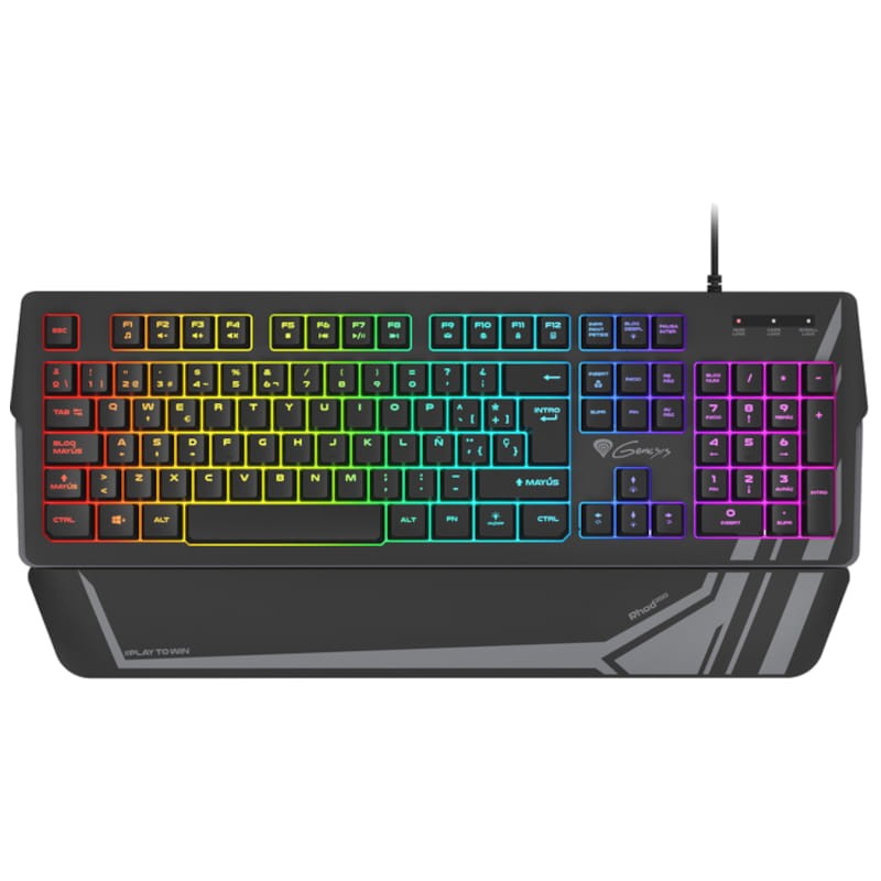 Teclado para jogos Genesis Rhod 350 RGB USB Preto - Item